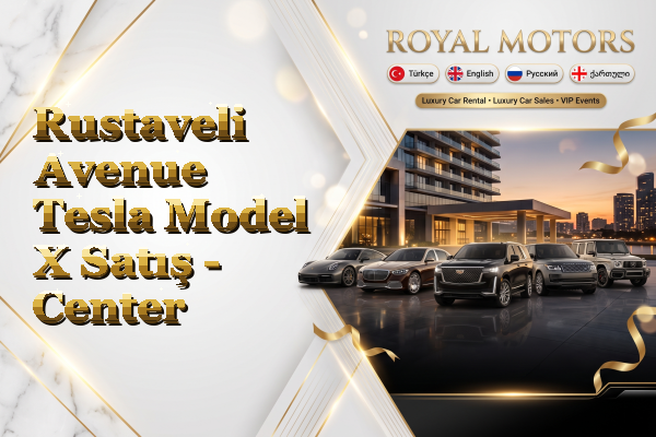 Rustaveli Avenue Tesla Model X Satış - Center
