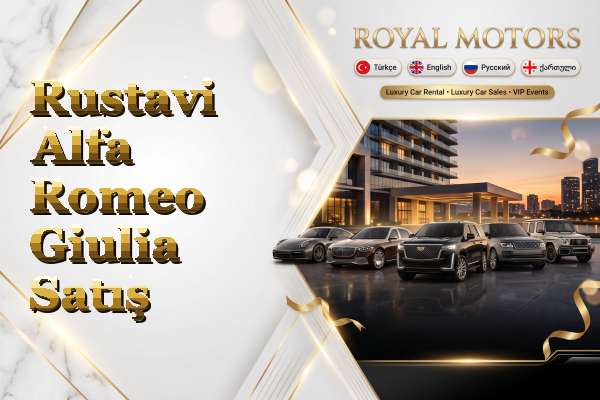 Rustavi Alfa Romeo Giulia Satış