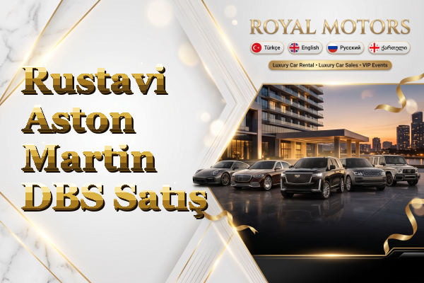 Rustavi Aston Martin DBS Satış