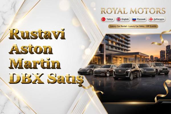 Rustavi Aston Martin DBX Satış