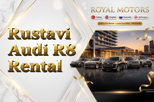 Rustavi Audi R8 Rental