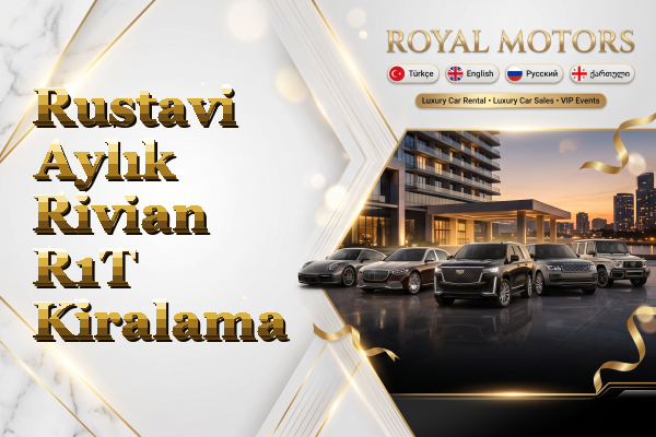 Rustavi Aylık Rivian R1T Kiralama