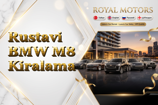 Rustavi BMW M8 Kiralama