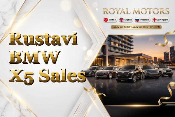 Rustavi BMW X5 Sales