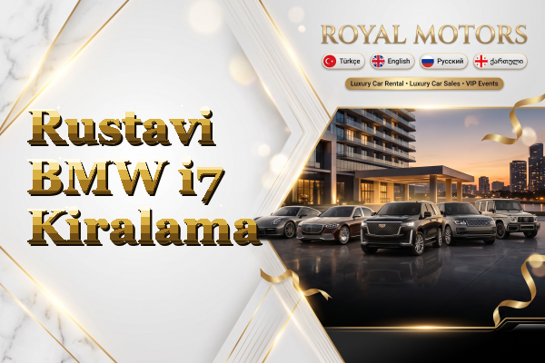 Rustavi BMW i7 Kiralama