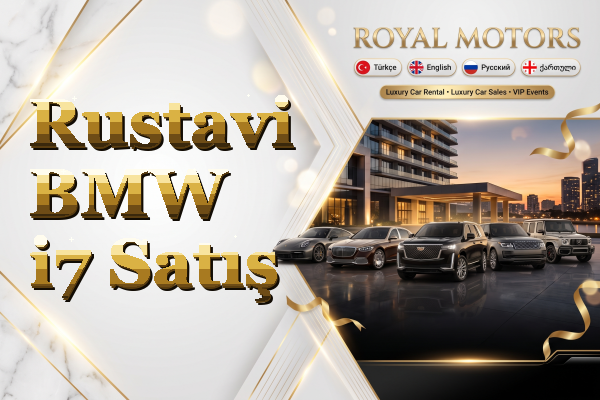 Rustavi BMW i7 Satış