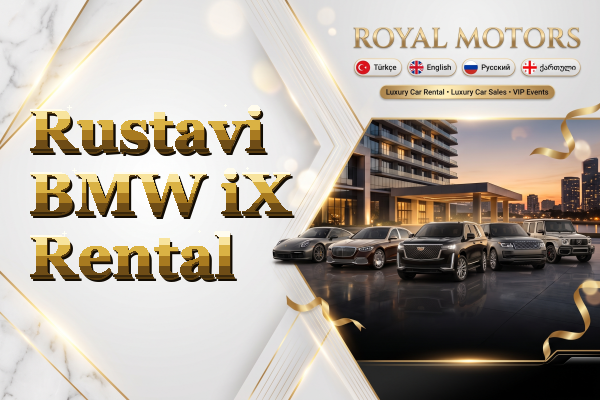 Rustavi BMW iX Rental