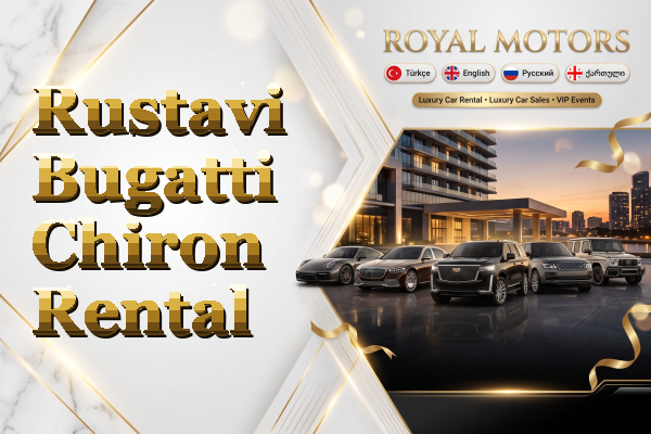 Rustavi Bugatti Chiron Rental