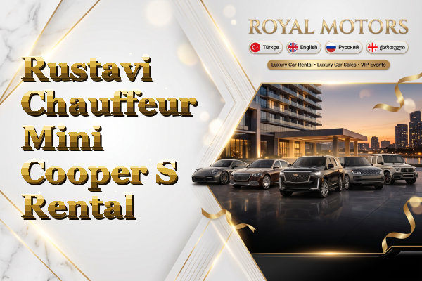 Rustavi Chauffeur Mini Cooper S Rental