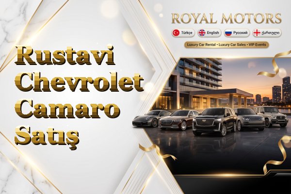 Rustavi Chevrolet Camaro Satış