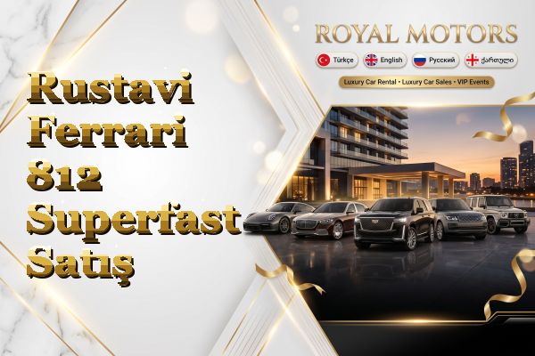 Rustavi Ferrari 812 Superfast Satış