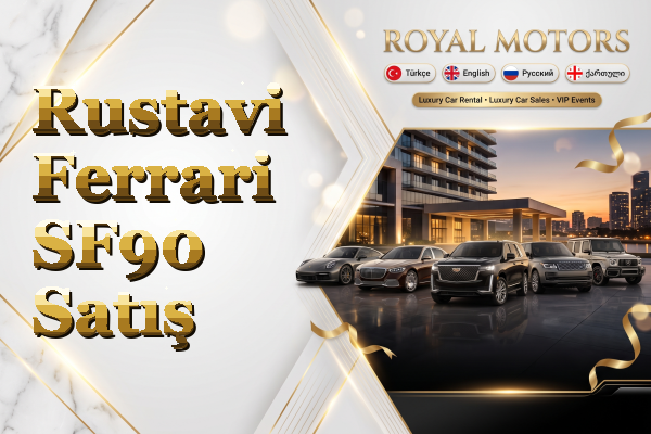 Rustavi Ferrari SF90 Satış