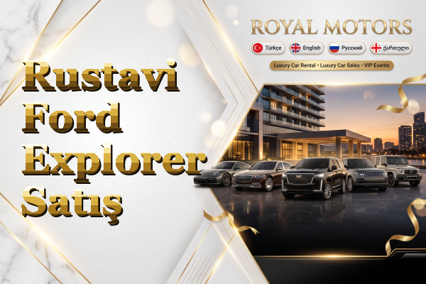 Rustavi Ford Explorer Satış