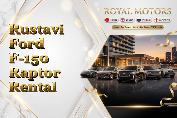 Rustavi Ford F-150 Raptor Rental