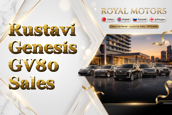 Rustavi Genesis GV80 Sales