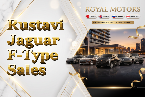 Rustavi Jaguar F-Type Sales