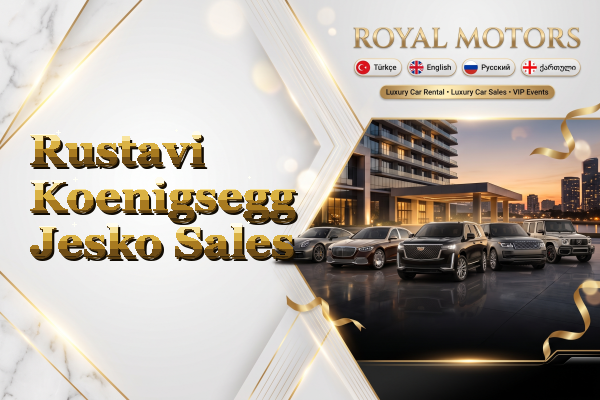 Rustavi Koenigsegg Jesko Sales