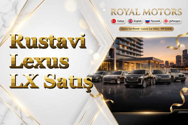 Rustavi Lexus LX Satış
