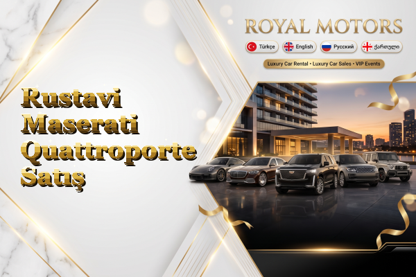 Rustavi Maserati Quattroporte Satış