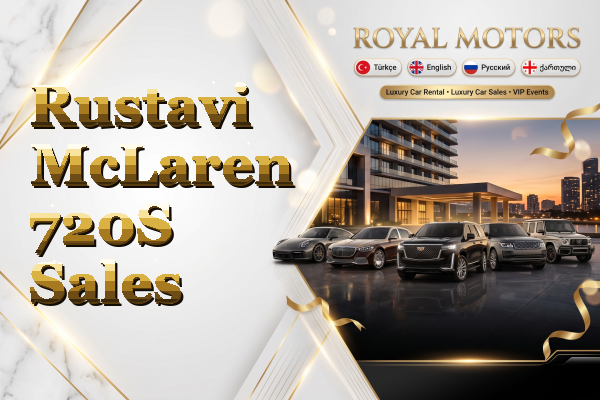 Rustavi McLaren 720S Sales