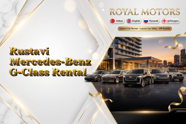 Rustavi Mercedes-Benz G-Class Rental