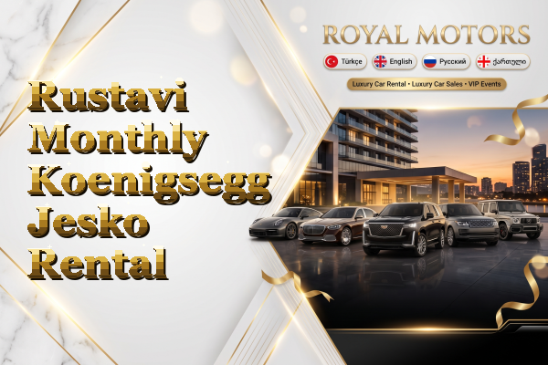 Rustavi Monthly Koenigsegg Jesko Rental