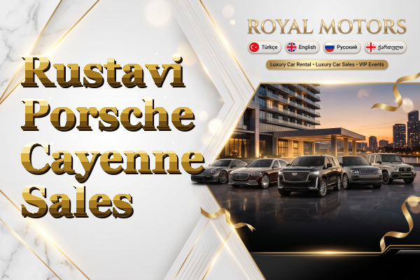 Rustavi Porsche Cayenne Sales