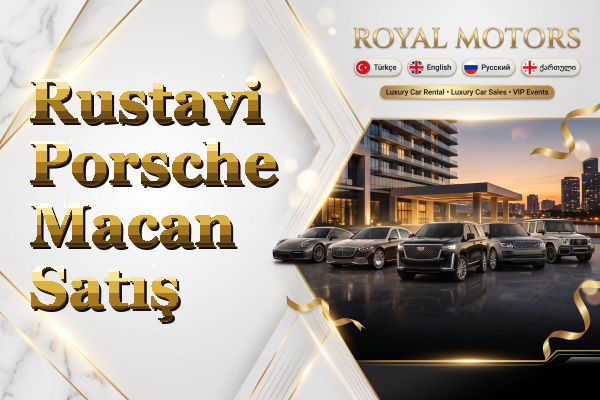 Rustavi Porsche Macan Satış