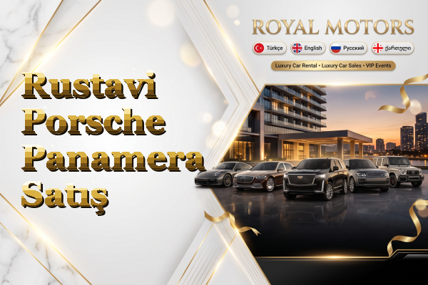 Rustavi Porsche Panamera Satış