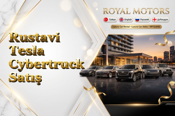 Rustavi Tesla Cybertruck Satış