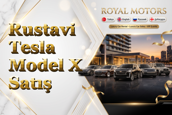 Rustavi Tesla Model X Satış