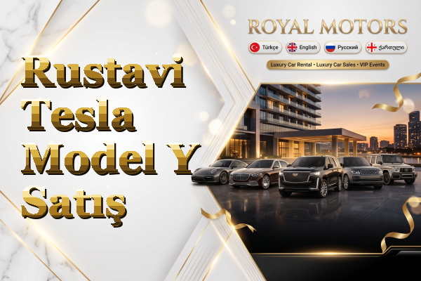Rustavi Tesla Model Y Satış