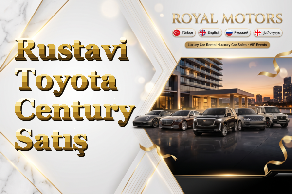 Rustavi Toyota Century Satış
