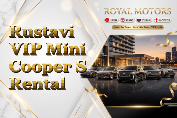 Rustavi VIP Mini Cooper S Rental