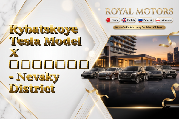 Rybatskoye Tesla Model X გაყიდვა - Nevsky District
