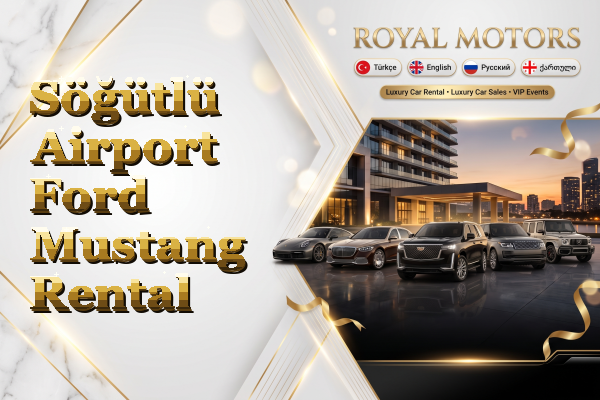 Söğütlü Airport Ford Mustang Rental