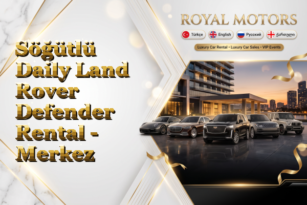 Söğütlü Daily Land Rover Defender Rental - Merkez