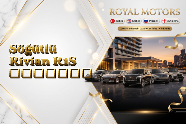 Söğütlü Rivian R1S გაყიდვა
