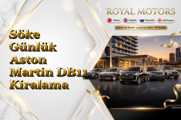 Söke Günlük Aston Martin DB11 Kiralama