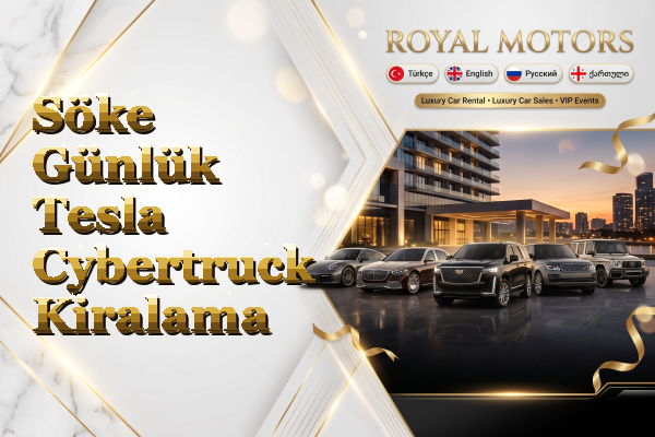 Söke Günlük Tesla Cybertruck Kiralama