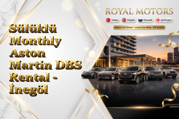 Sülüklü Monthly Aston Martin DBS Rental - İnegöl