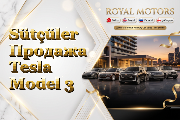 Sütçüler Продажа Tesla Model 3