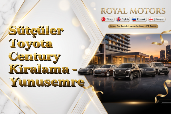 Sütçüler Toyota Century Kiralama - Yunusemre
