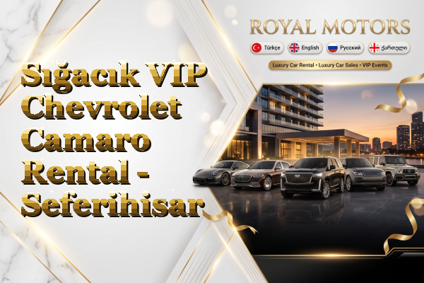 Sığacık VIP Chevrolet Camaro Rental - Seferihisar