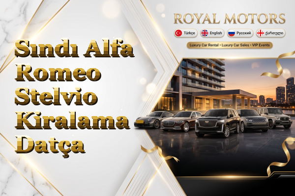Sındı Alfa Romeo Stelvio Kiralama - Datça