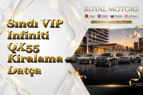 Sındı VIP Infiniti QX55 Kiralama - Datça