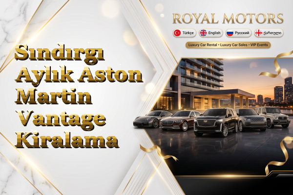 Sındırgı Aylık Aston Martin Vantage Kiralama