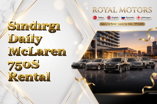 Sındırgı Daily McLaren 750S Rental