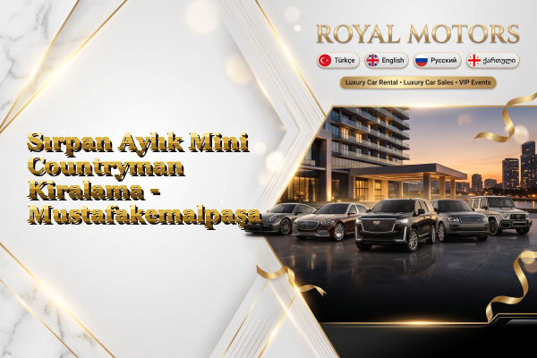 Sırpan Aylık Mini Countryman Kiralama - Mustafakemalpaşa