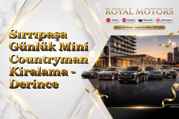 Sırrıpaşa Günlük Mini Countryman Kiralama - Derince
